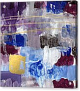 Elemental- Abstract Expressionist Painting Acrylic Print