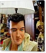 Elvis Lamp In Antique Shop Acrylic Print