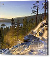 Emerald Bay Sunrise Lake Tahoe California Acrylic Print