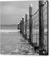 End Of The Beach Acrylic Print