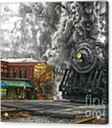Engine 734 On The Western Maryland Scenic Railroad Acrylic Print
