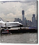 Enterprise To The Intrepid Air And Space Museum Acrylic Print