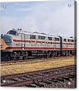 Erie Lackawanna F3 Ab - Streamliners At Spencer Acrylic Print