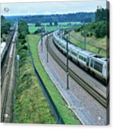 Eurostar Train Acrylic Print