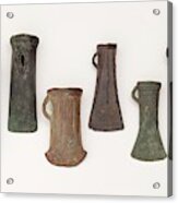 Examples Of Late Bronze Age Socketed Axes Acrylic Print