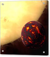 Exoplanet 55 Cancri E Acrylic Print
