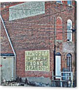 Faded Signs Acrylic Print