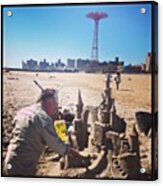 #famous #mattlong #sandsculptor Acrylic Print