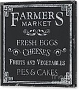 Farmers Market Acrylic Print