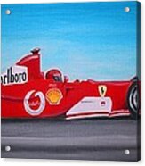 Fast Ferrari Acrylic Print