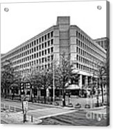 Fbi Building Front View Acrylic Print