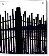 Fenced In...or Out... Acrylic Print