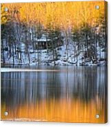 Fire And Ice Acrylic Print