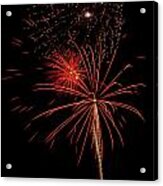 Fireworks 3 Acrylic Print