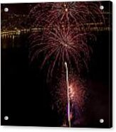Fireworks Laigueglia 2013 3194 - Ph Enrico Pelos Acrylic Print