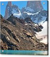 Fitz Roy In Patagonia Acrylic Print