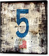 Five On The Flag Acrylic Print