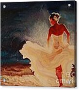 Flamenco Allure Acrylic Print