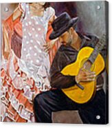 Flamenco Charm Acrylic Print