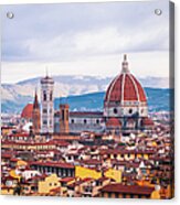 Florence, Dome Santa Maria Del Fiore Acrylic Print