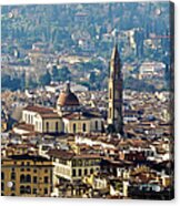 Florence View Acrylic Print