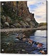 Flowing Waters Of The Salt River Acrylic Print