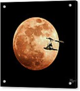 Fly Me To The Moon Acrylic Print