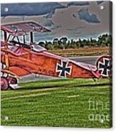 Fokker Tri-plane Acrylic Print