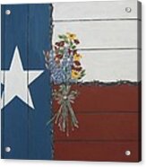 For The Love Of Texas Acrylic Print