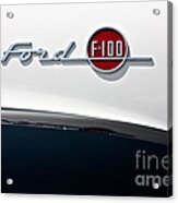 Ford F-100 Acrylic Print