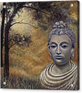 Forest Buddha Acrylic Print