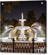 Forsyth Fountain Acrylic Print