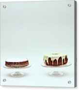 Four Cakes Side By Side Acrylic Print