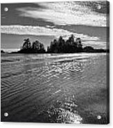 Frank Island Ebb Tide Acrylic Print