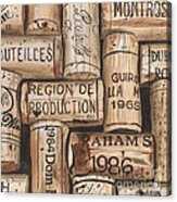 French Corks Acrylic Print
