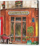 French Storefront 1 Acrylic Print