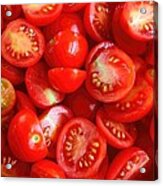 Fresh Red Tomatoes Acrylic Print