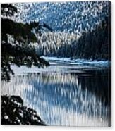 Frozen Reflection Acrylic Print