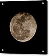 Full Moon Acrylic Print