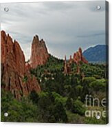 Garden Of The Gods Acrylic Print