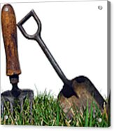 Gardening Tools Acrylic Print