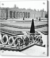 Gardens Of The Grand Trianon Acrylic Print