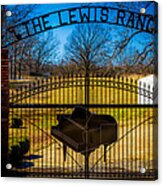 Gates Of Rock And Roll Acrylic Print