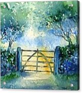 Gateway To The Harvest Field Acrylic Print