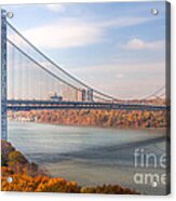 George Washington Bridge Acrylic Print