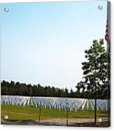 Georgia National Cemetery Acrylic Print