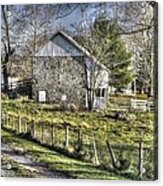 Gettysburg At Rest - Sarah Patterson Farm Field Hospital Muted Acrylic Print