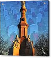 Gettysburg Sunset Acrylic Print
