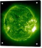 Giant Solar Flare, Uv Telescope Image Acrylic Print