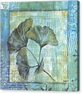 Gingko Spa 2 Acrylic Print Gingko Spa 2 Acrylic Print